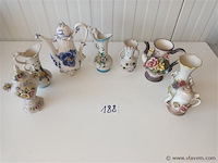 Vintage vaasjes. 8 stuks - afbeelding 1 van  5