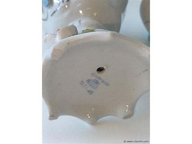 Vintage vaasjes. 8 stuks - afbeelding 4 van  5