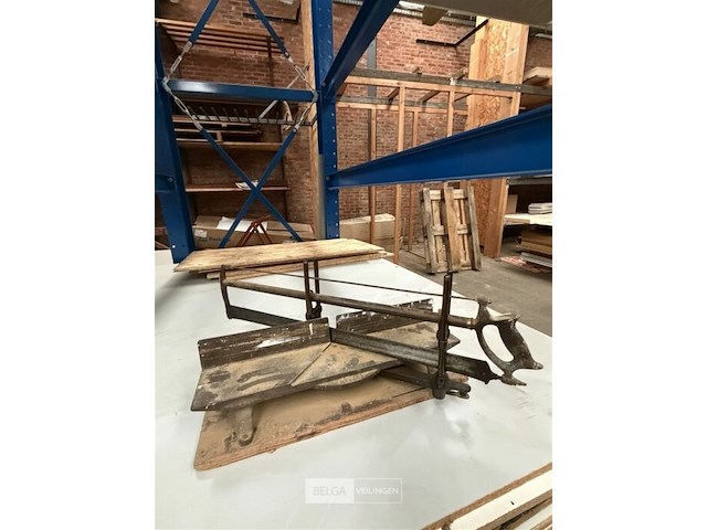 Vintage verstekzaag - afbeelding 3 van  5