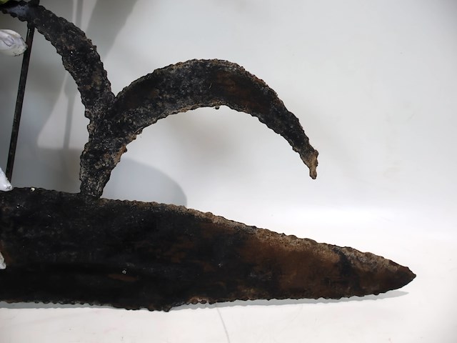 Vintage wandsculptuur keramische eenden - afbeelding 5 van  7