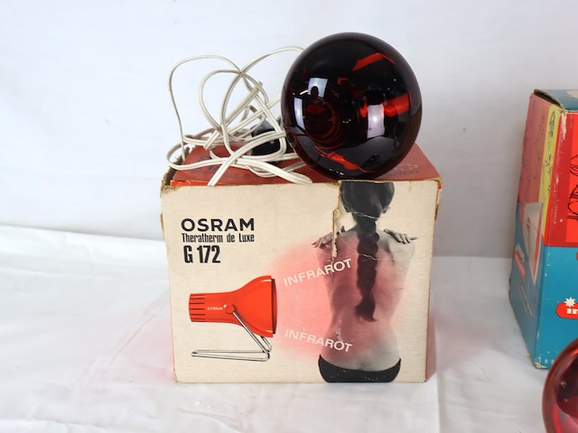 Vintage warmtelamp (x5) - afbeelding 6 van  6