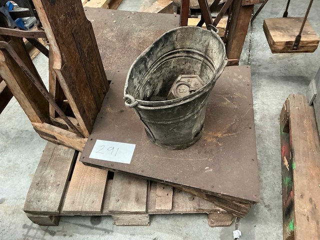 Vintage weegschalen (2x) - afbeelding 5 van  6