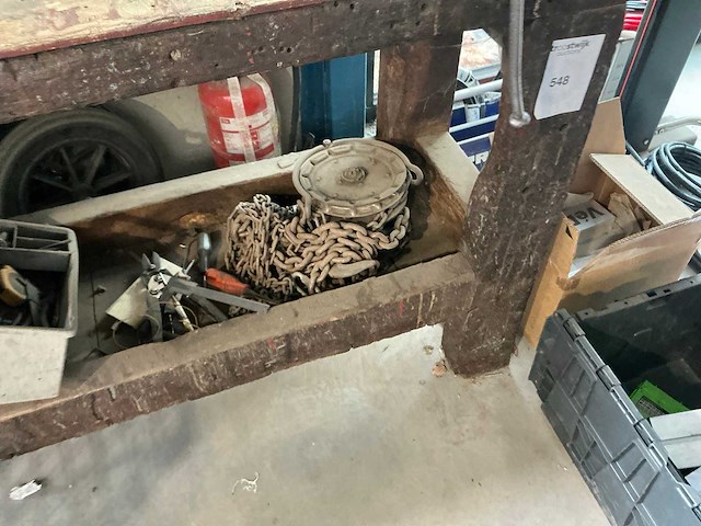 Vintage werkbank - afbeelding 2 van  6