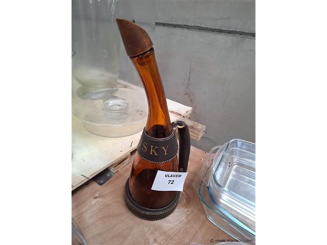 Vintage whiskykan - afbeelding 1 van  1