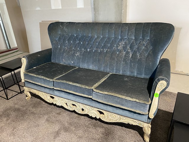 Vintage zetel 3-zit & 2x 2-zit - afbeelding 1 van  7