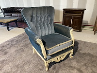 Vintage zetel 3-zit & 2x 2-zit - afbeelding 3 van  7