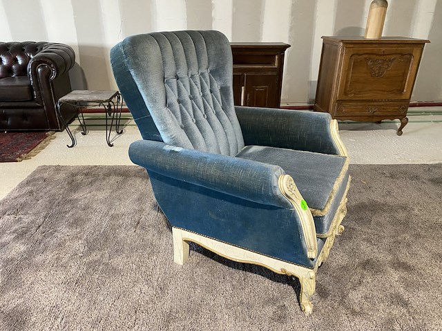 Vintage zetel 3-zit & 2x 2-zit - afbeelding 4 van  7