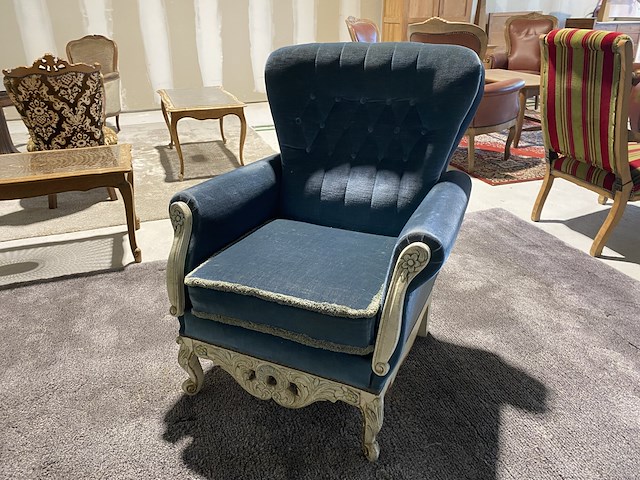 Vintage zetel 3-zit & 2x 2-zit - afbeelding 5 van  7