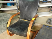 Vintage zetel (beschadigd) - afbeelding 2 van  2