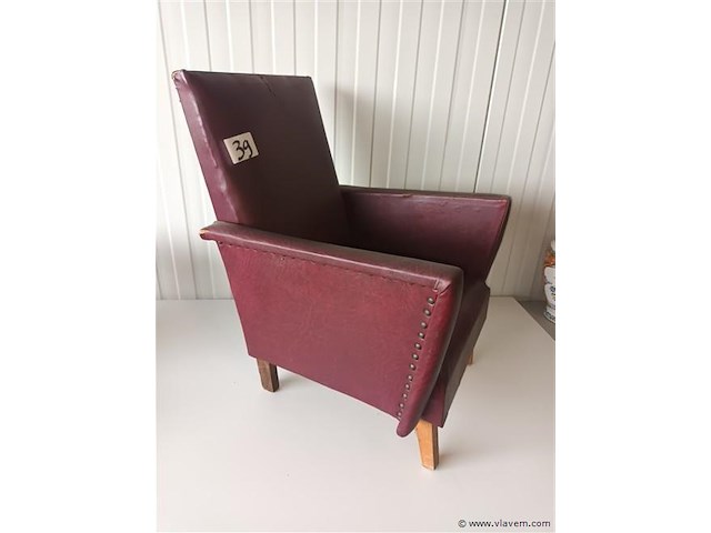 Vintage zetel voor kinderen - afbeelding 2 van  5