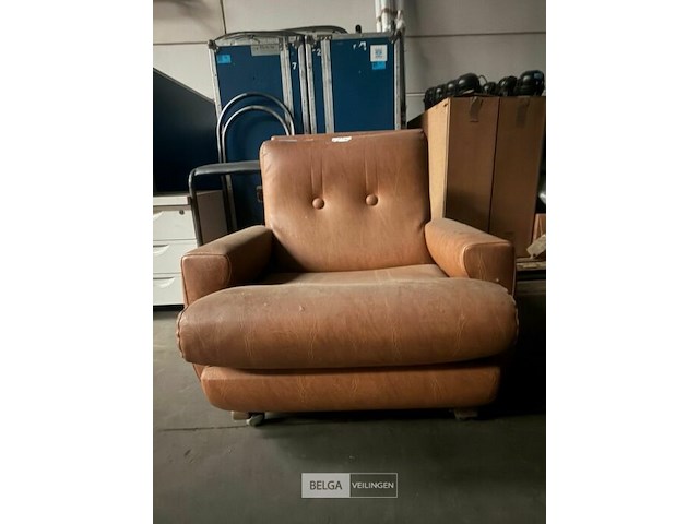 Vintage zetel - afbeelding 1 van  2