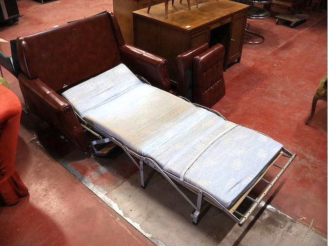 Vintage zetelbed - afbeelding 6 van  6