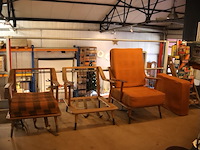 Vintage zetels (x3) - afbeelding 1 van  10