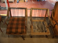 Vintage zetels (x3) - afbeelding 4 van  10