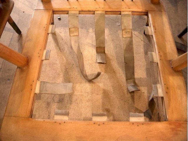 Vintage zetels (x3) - afbeelding 6 van  10