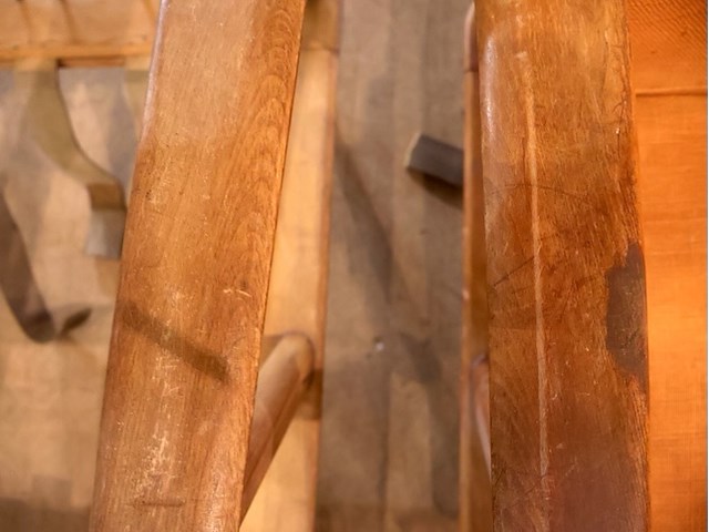 Vintage zetels (x3) - afbeelding 7 van  10