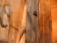 Vintage zetels (x3) - afbeelding 7 van  10