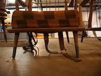 Vintage zetels (x3) - afbeelding 8 van  10