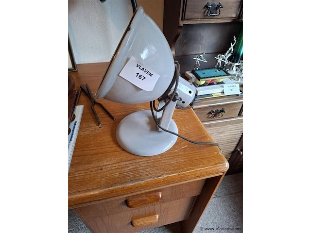 Vintige tafellamp - afbeelding 1 van  2