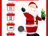 Vintoney opblaasbare kerstman (244 cm) - afbeelding 2 van  5