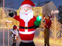 Vintoney opblaasbare kerstman (244 cm) - afbeelding 5 van  5