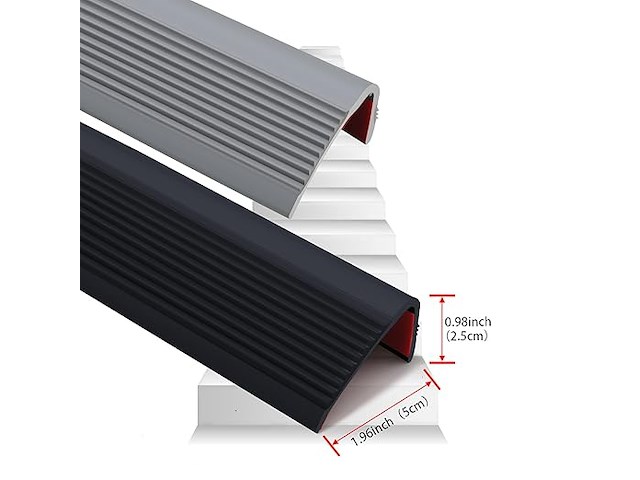 Vinyl antislip traptreden zwart - afbeelding 2 van  4