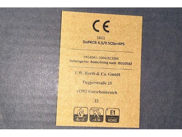 Vinyl vloer brick design - afbeelding 3 van  4