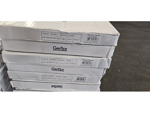 Vinylvloer zelf te verlijmen 124m² - afbeelding 3 van  4