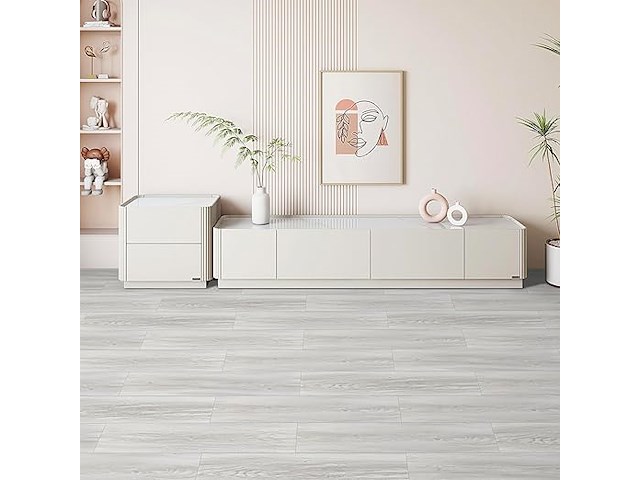 Vinylvloer, zelfklevende tegels 15 x 90 cm, verpakking 3x 10 stuks - afbeelding 1 van  3