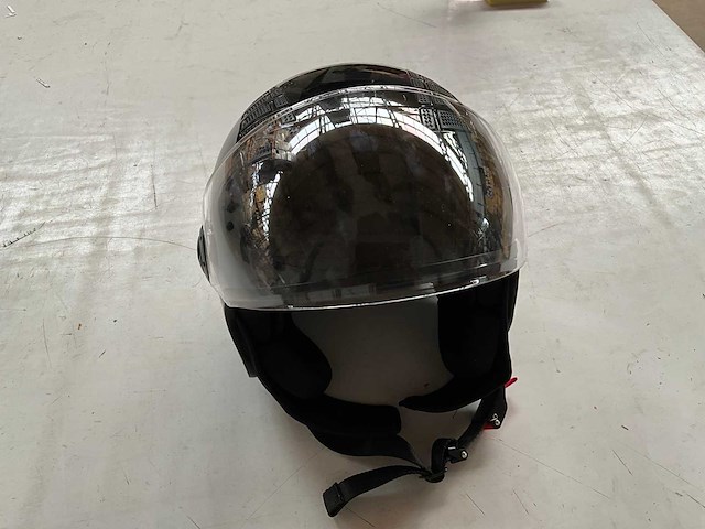 Vinz como motorhelm zwart xl 60-61 - afbeelding 1 van  6