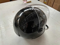 Vinz como motorhelm zwart xl 60-61 - afbeelding 2 van  6