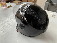 Vinz como motorhelm zwart xl 60-61 - afbeelding 4 van  6