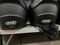 Vinz diverse modellen en maten motorhelmen (4x) - afbeelding 7 van  8