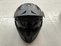 Vinz kloto motorhelm mat zwart l 59cm - afbeelding 1 van  3