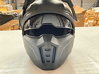 Vinz kloto motorhelm mat zwart l 59cm - afbeelding 2 van  3
