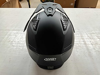 Vinz kloto motorhelm mat zwart l 59cm - afbeelding 3 van  3
