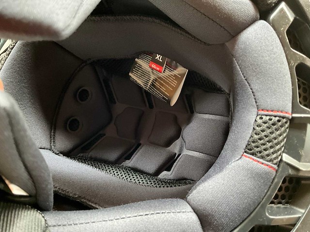 Vinz kloto motorhelm mat zwart xl 60 cm - afbeelding 1 van  1