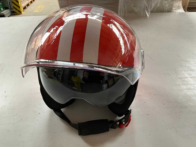 Vinz motorhelm met zonnebril maat 57-58 cm - afbeelding 1 van  8