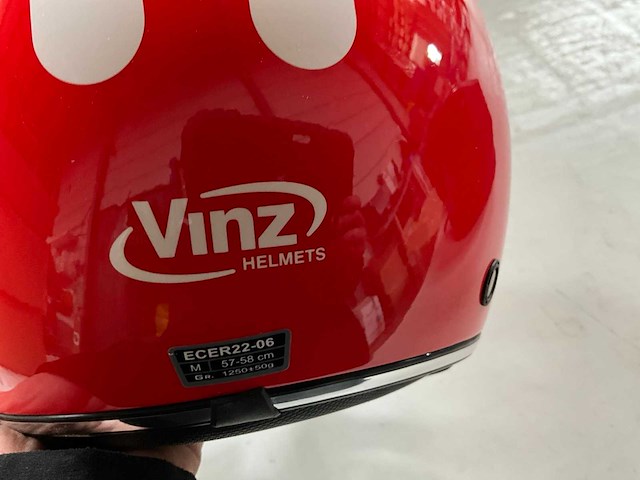 Vinz motorhelm met zonnebril maat 57-58 cm - afbeelding 6 van  8