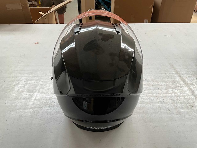 Vinz motorhelm zwart m 57-58 - afbeelding 8 van  11
