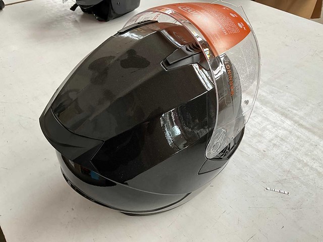 Vinz motorhelm zwart m 57-58 - afbeelding 9 van  11