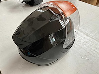 Vinz motorhelm zwart m 57-58 - afbeelding 9 van  11