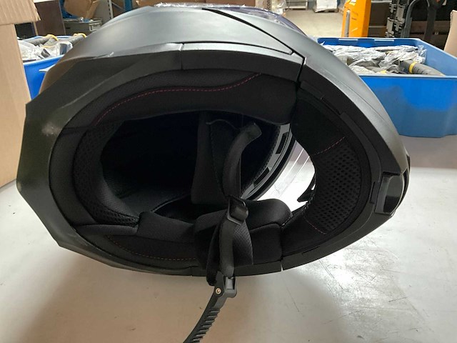 Vinz motorhelm zwart maat xl 60-61 cm - afbeelding 4 van  4