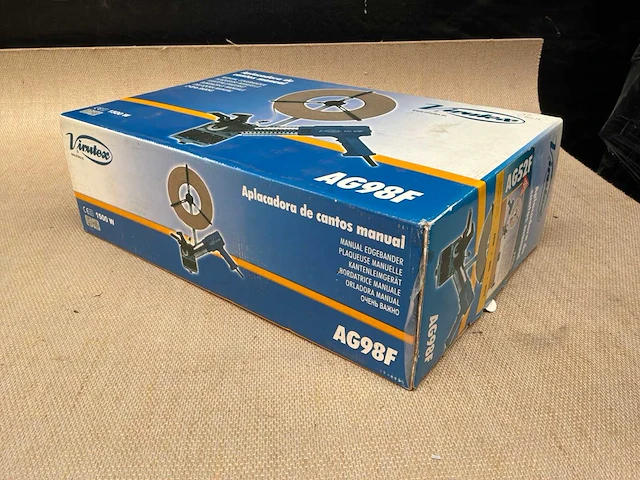 Virutex ag98f draagbare kantenverlijmer - afbeelding 4 van  4