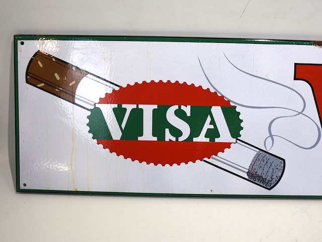 Visa emaille bord - afbeelding 2 van  6