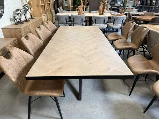 Visgraat tafel - afbeelding 2 van  4