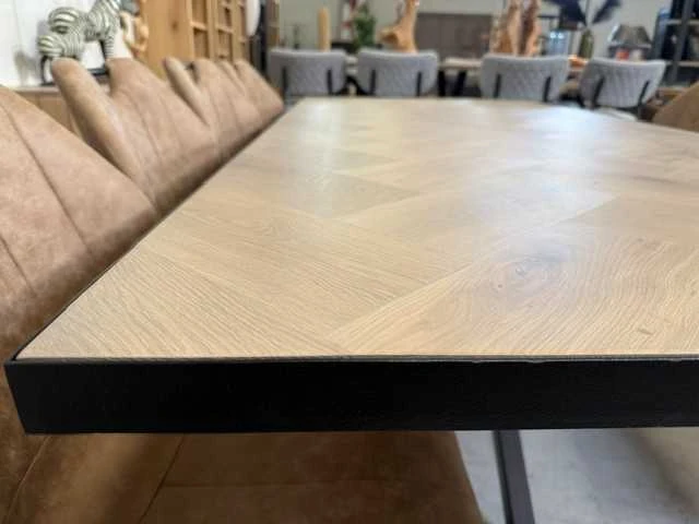 Visgraat tafel - afbeelding 3 van  4