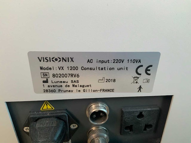 Visionix xv55 phoroptor - afbeelding 15 van  19