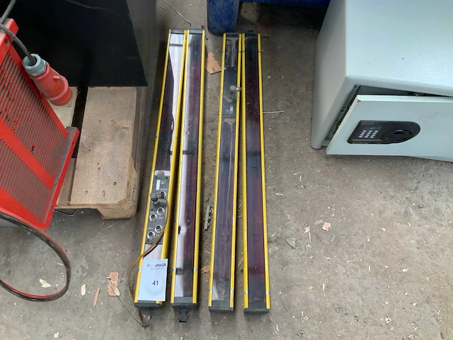 Visolux mslp10-3-t industriële lichtschermen (4x) - afbeelding 1 van  5