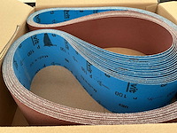 Vit p 100 schuur band (18x) - afbeelding 1 van  2